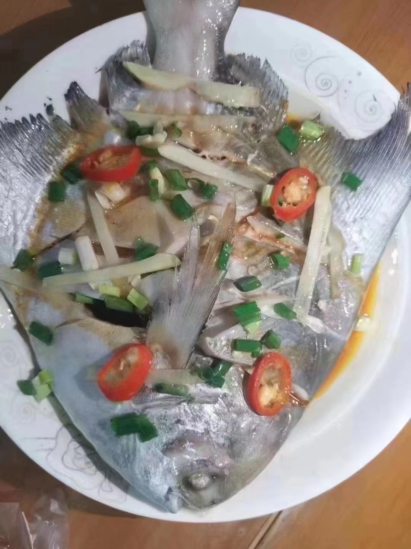 深海斗鲳鱼 白仓肉昌银鲳鱼 海捕平鱼扁鱼镜鱼白鲳肉鲳