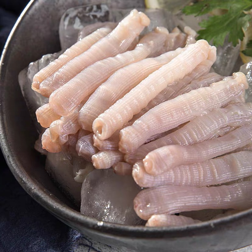 东山县沙虫沙蚕海虫新鲜活冻海肠子 已去内脏一盒200g