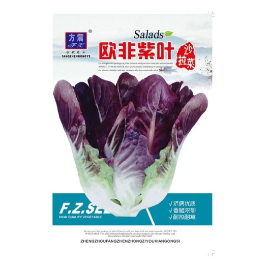 长沙紫叶生菜种子有机沙拉菜种子四季种植耐寒热庭院大田蔬菜种子菜籽