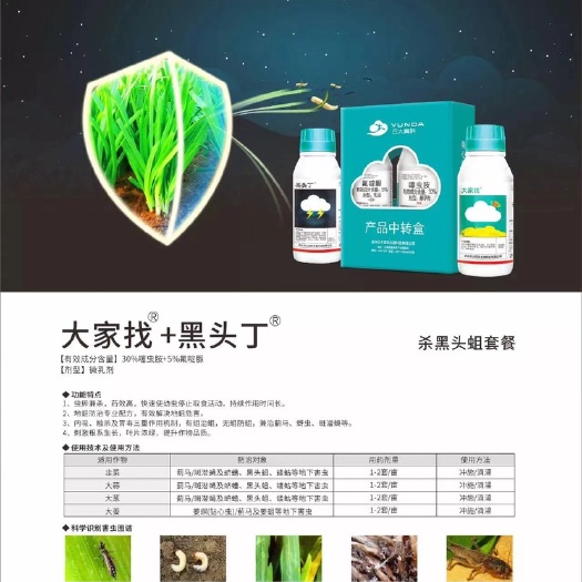 东莞市套装30%噻虫胺复配％5氟啶脲韭蛆蒜蛆杀虫剂大蒜韭蛆葱蛆农药