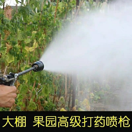 广州农用三缸泵汽油机电动喷雾器打药水枪澳林陶瓷喷片可调节喷枪