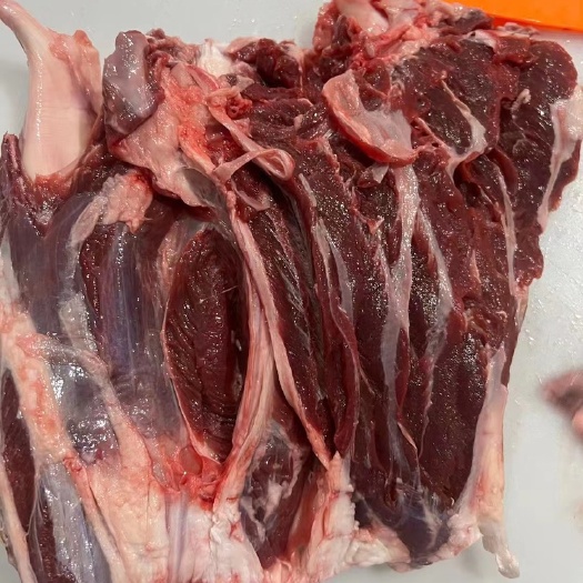 阳信县牛腱子肉，纯干精修无油牛后腱，不调理，不注水。