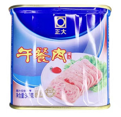 兰州正大午餐肉340g装