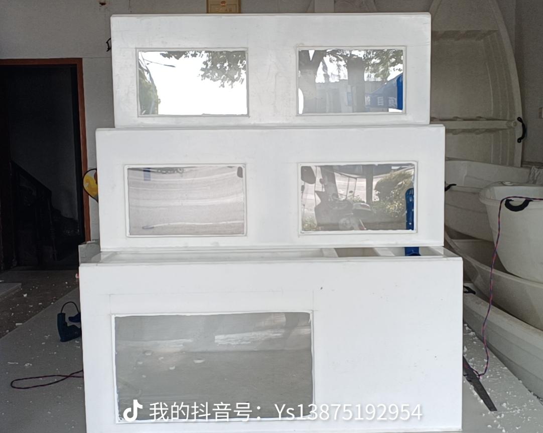 非标定制塑料海鲜展柜