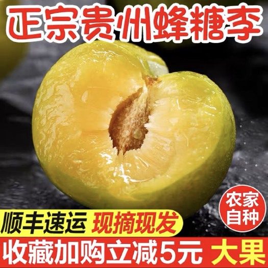紫云县六马正宗蜂糖李。￼