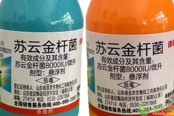 蘇云金桿菌的使用事項-圖片版權歸惠農網(wǎng)所有