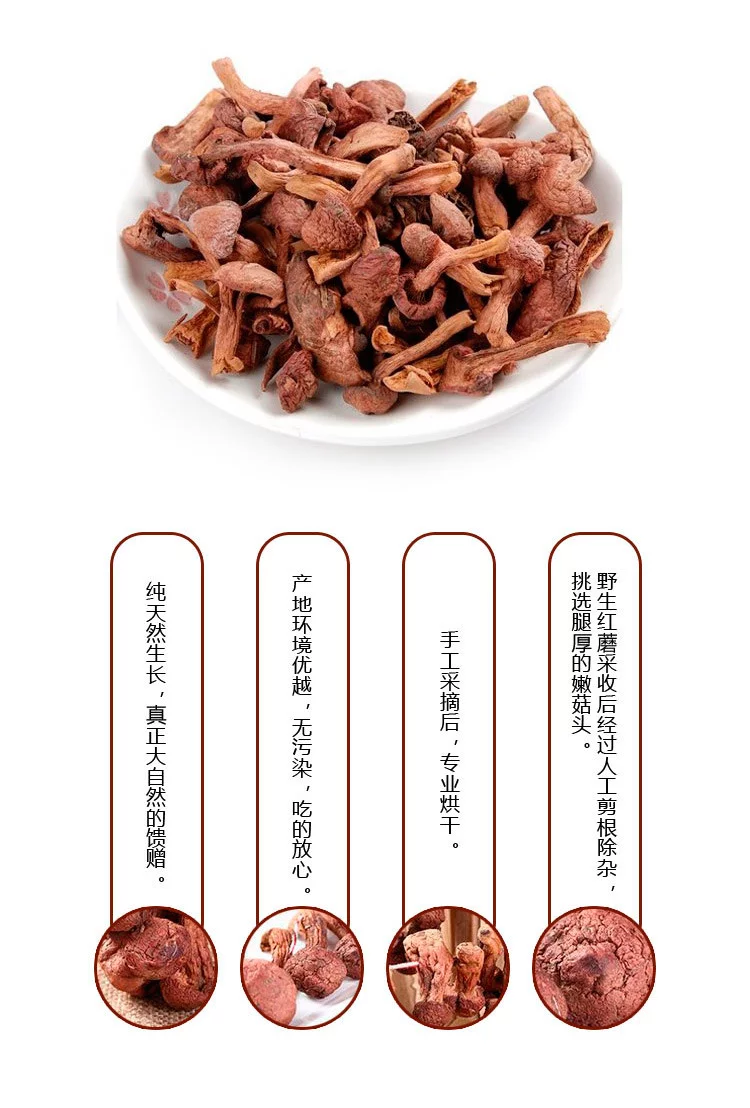 蘑菇  红蘑干品