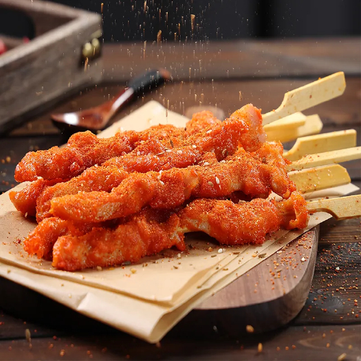 莘县山东特产骨肉相连批发商用食材奥尔良鸡胸肉烧烤冷冻经典